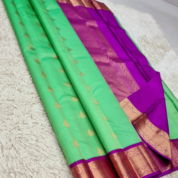 Kanchipuram --- Sarees - Picture 1 of 5
